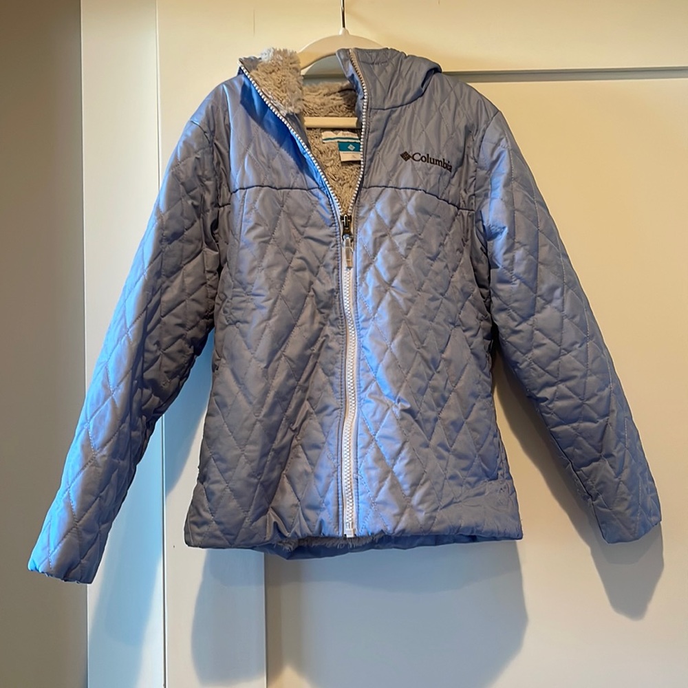 Cozy Fleece Lined Winter Coat, Girls